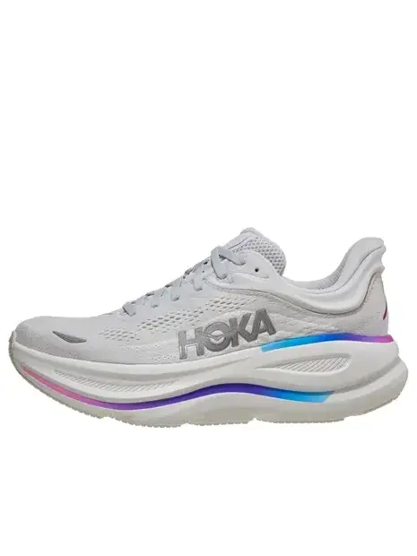 Кроссовки bondi 9 'cosmic grey white mesh' Hoka One One — изображение 1 из 4, серый/белый