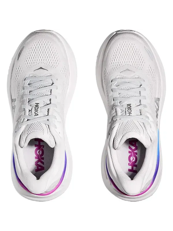 Кроссовки bondi 9 'cosmic grey white mesh' Hoka One One — изображение 4 из 4, серый/белый