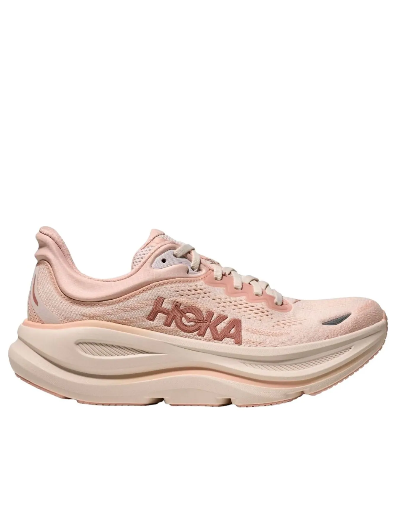 (WMNS) Hoka One One Bondi 9 'Rose Latte Rose Cream' — изображение 6 из 6, розовый/розовый кремовый