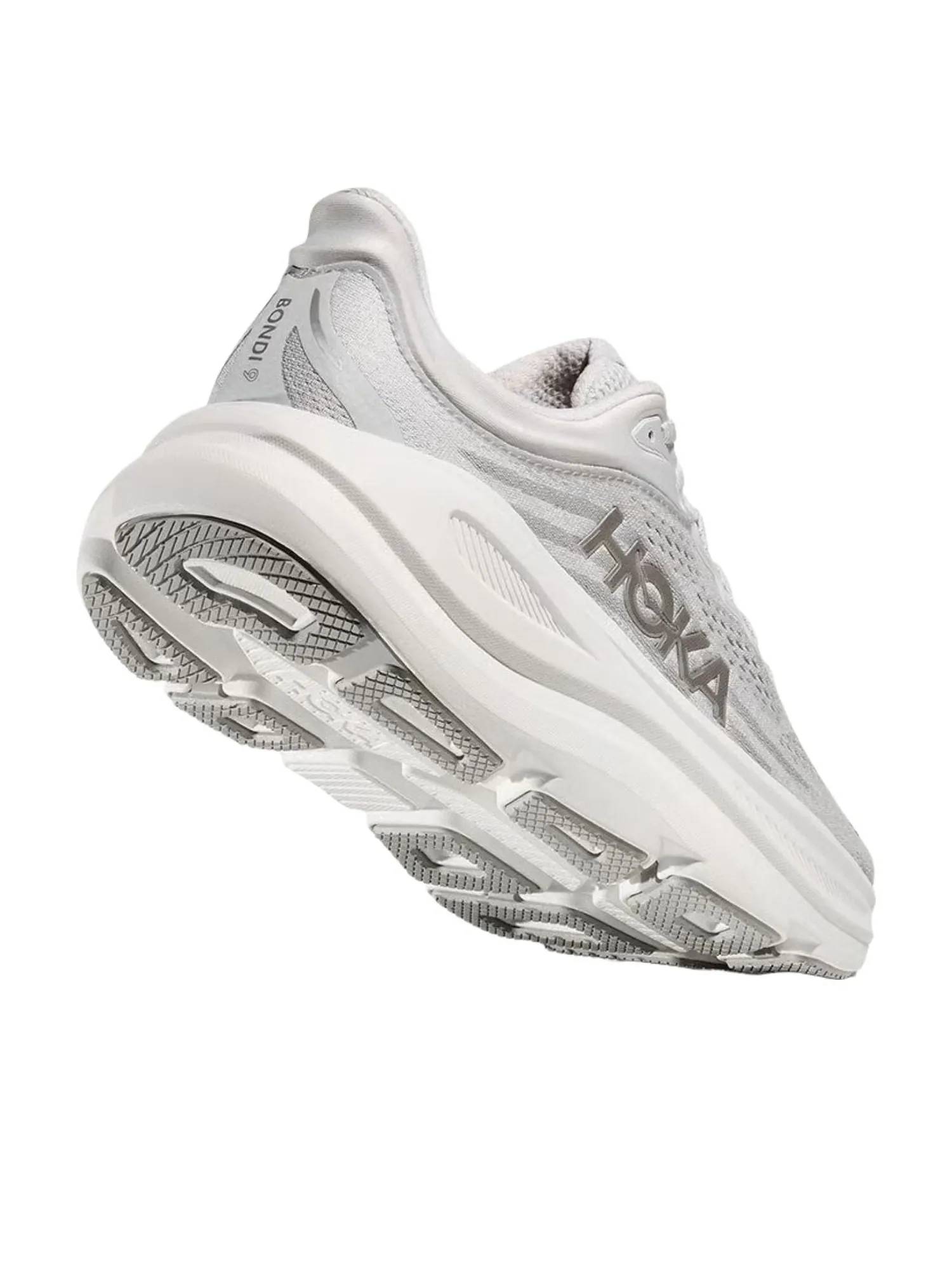 (WMNS) Hoka One One Bondi 9 'Stardust Silver' — изображение 6 из 6, серебристый
