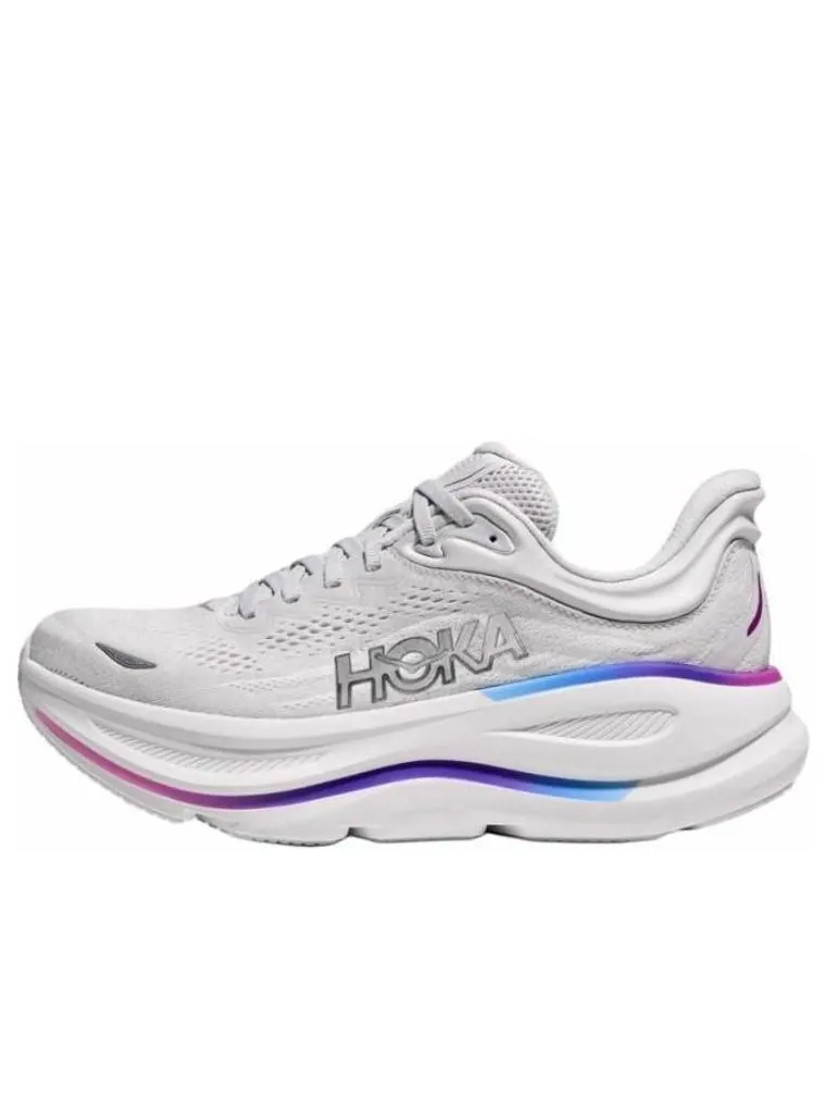 Кроссовки HOKA ONE ONE Bondi 9 Wide 'Cosmic Grey White' — изображение 1 из 5, серый