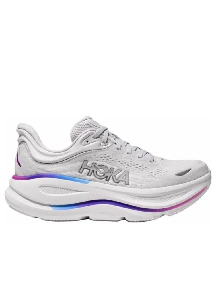 Кроссовки HOKA ONE ONE Bondi 9 Wide 'Cosmic Grey White' — изображение 2 из 5, серый