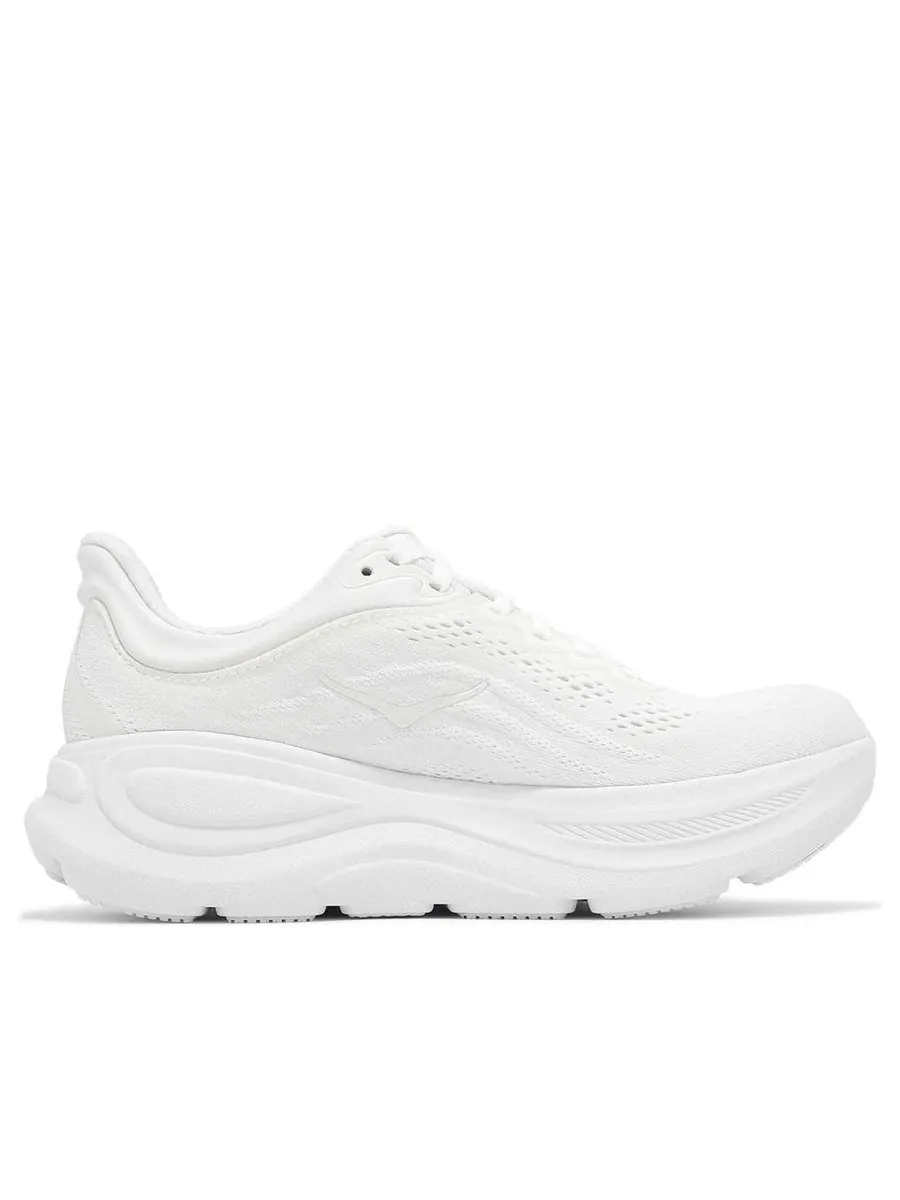 Кроссовки (WMNS) HOKA ONE ONE Bondi 9 Wide 'White' — изображение 2 из 5, белый
