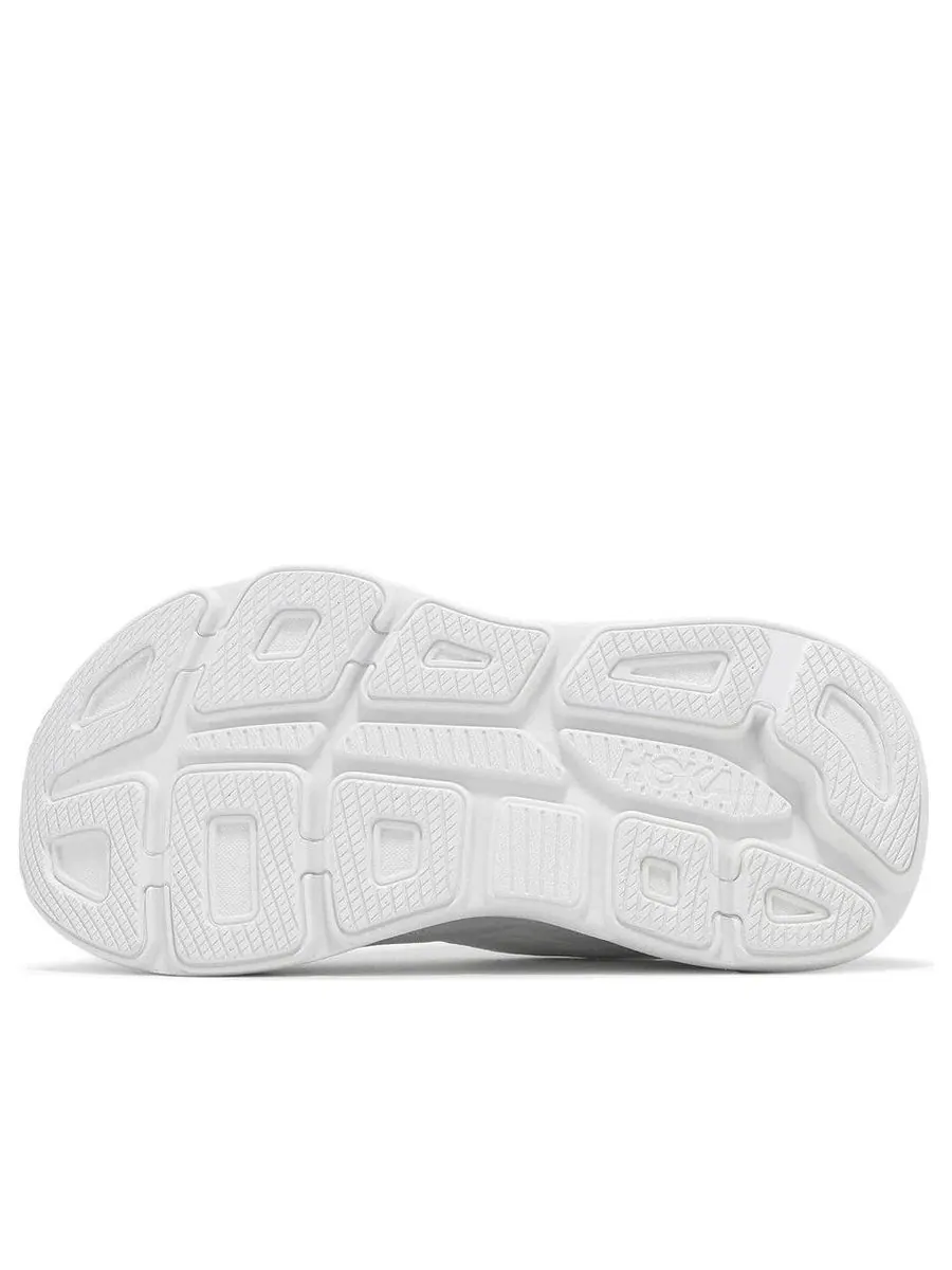 Кроссовки (WMNS) HOKA ONE ONE Bondi 9 Wide 'White' — изображение 5 из 5, белый