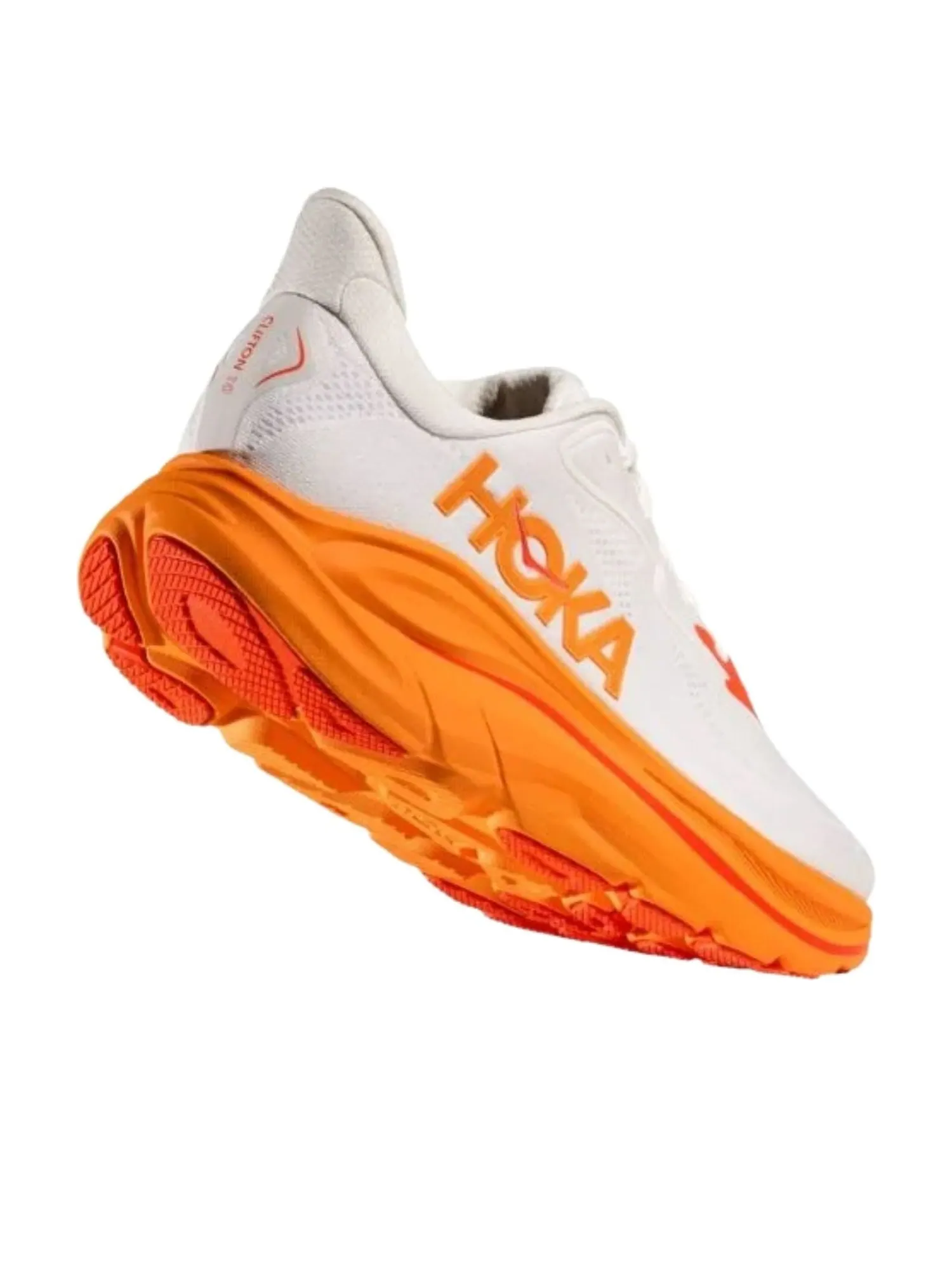 Hoka One One Clifton 10 'Frost Orange Zest' — изображение 4 из 5, оранжевый