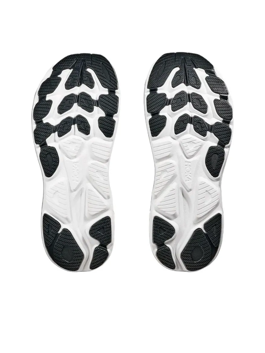 Hoka One One Clifton 10 'White Black' — изображение 5 из 6, белый/черный