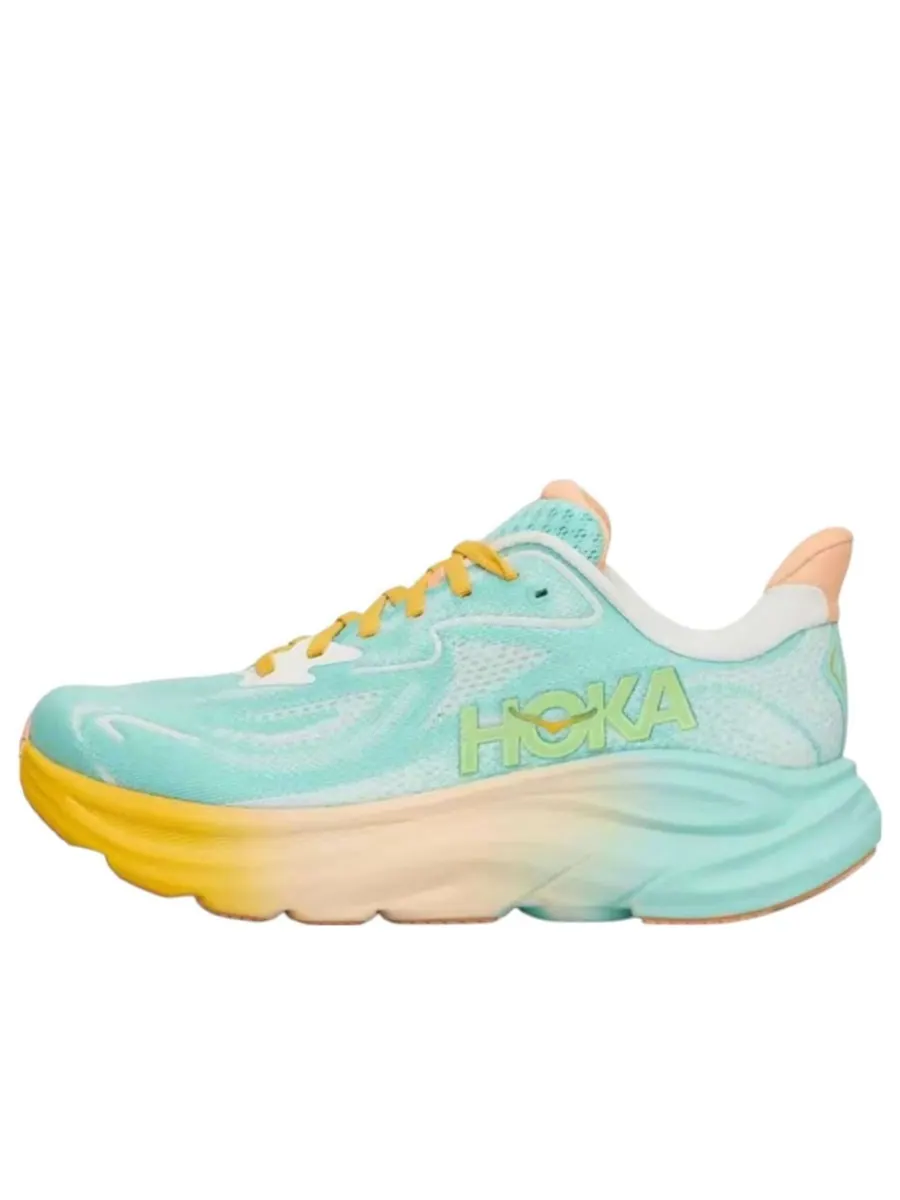 Кроссовки (WMNS) HOKA ONE ONE Clifton 10 'Run Club Pack' — изображение 1 из 6, зеленый