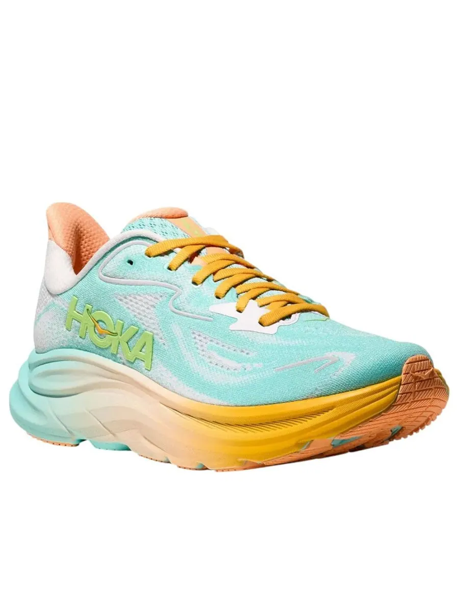 Кроссовки (WMNS) HOKA ONE ONE Clifton 10 'Run Club Pack' — изображение 3 из 6, зеленый