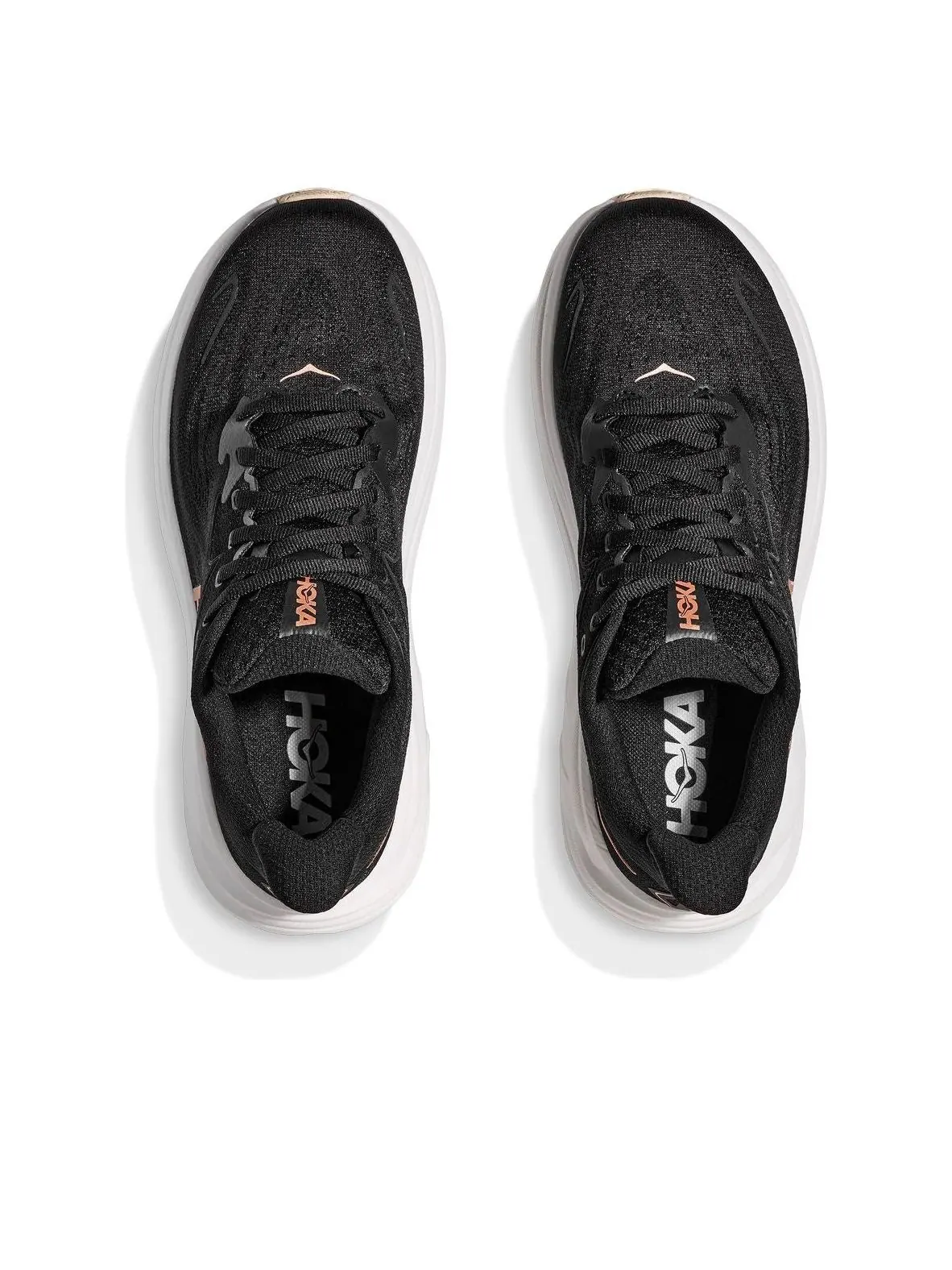 Кроссовки HOKA ONE ONE Clifton 10 'Black Rose Gold' — изображение 3 из 5, черный