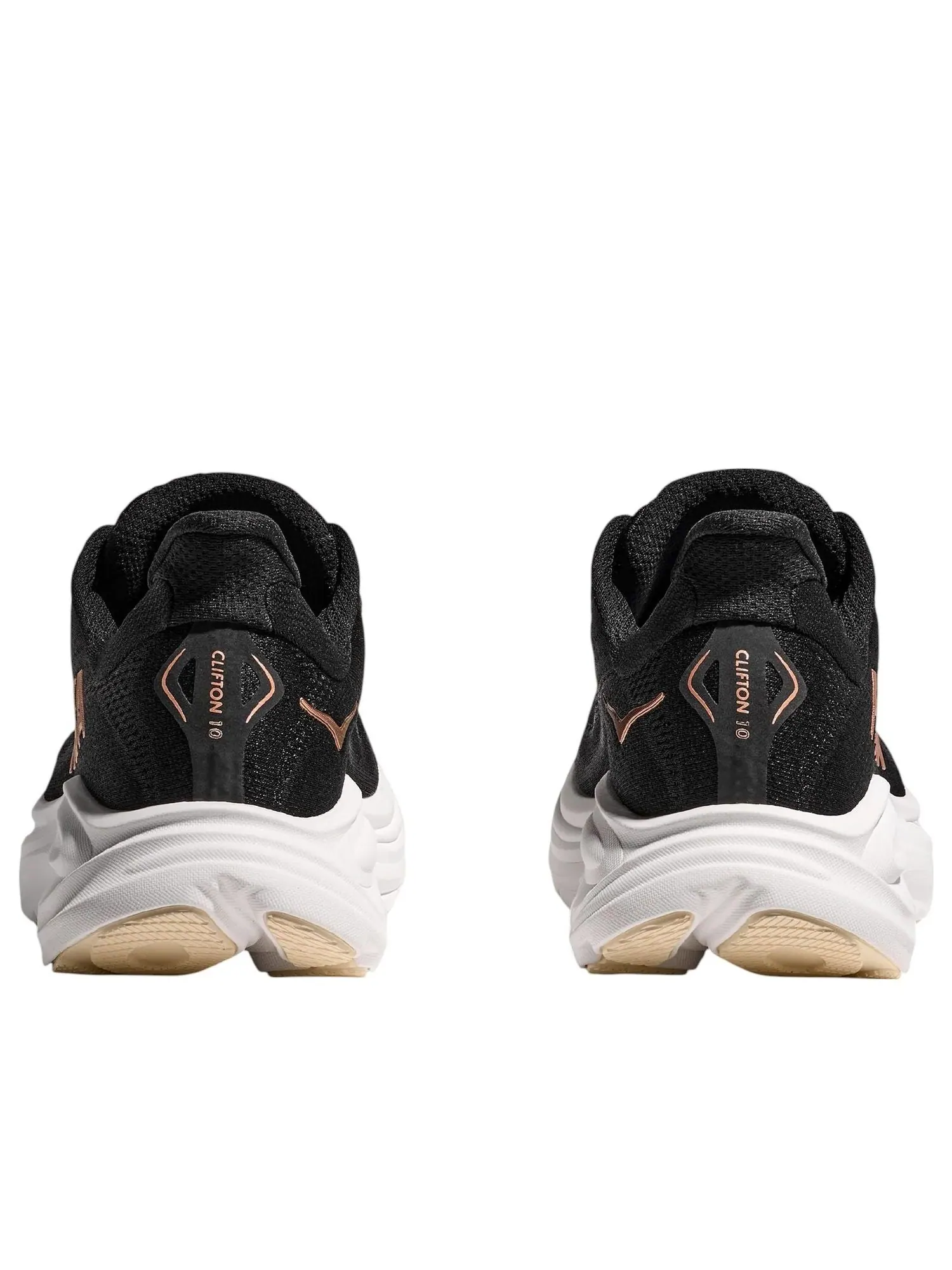 Кроссовки HOKA ONE ONE Clifton 10 'Black Rose Gold' — изображение 5 из 5, черный