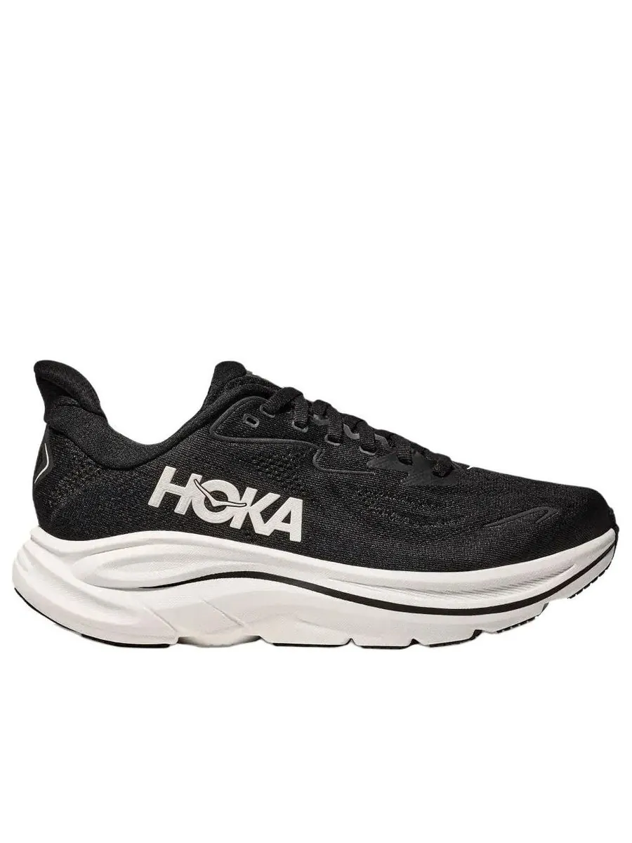 Кроссовки HOKA ONE ONE Clifton 10 'Black White' — изображение 2 из 8, черный