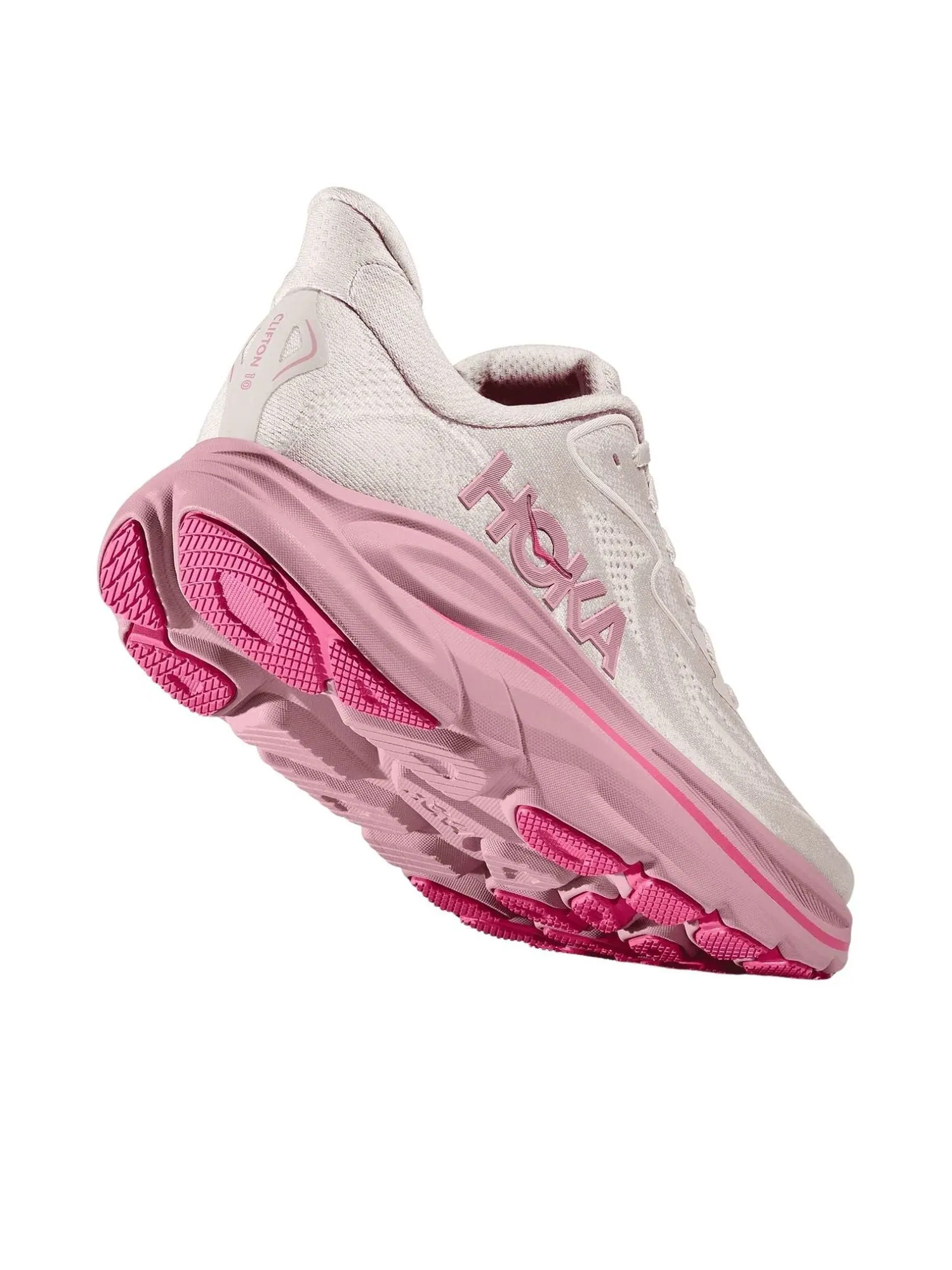 (WMNS) Hoka One One Clifton 10 'Rose Cream Dried Rose' — изображение 4 из 7, розовый кремовый/розовый
