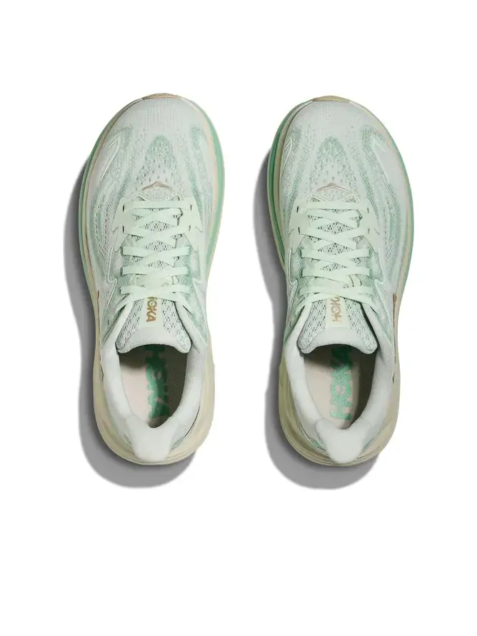 Кроссовки (WMNS) HOKA ONE ONE Clifton 10 'Sea Glass Jadeite' — изображение 3 из 5, зеленый