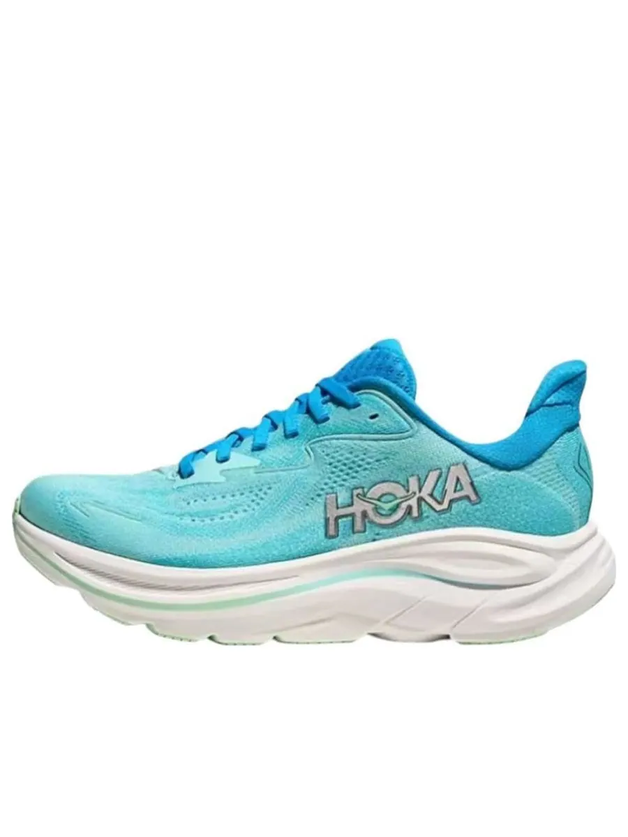 Кроссовки (WMNS) HOKA ONE ONE Clifton 10 'Skyward Blue Cielo Blue' — изображение 1 из 5, зеленый