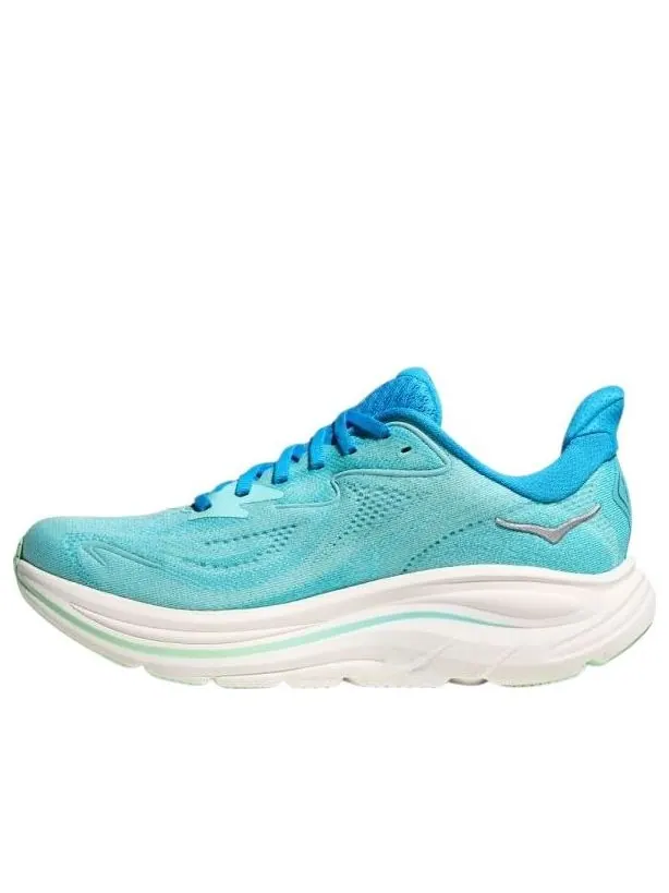 Кроссовки (WMNS) HOKA ONE ONE Clifton 10 'Skyward Blue Cielo Blue' — изображение 2 из 5, зеленый