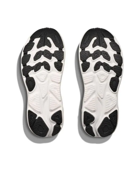 Кроссовки (WMNS) HOKA ONE ONE Clifton 10 Wide 'Black White' — изображение 6 из 6, черный