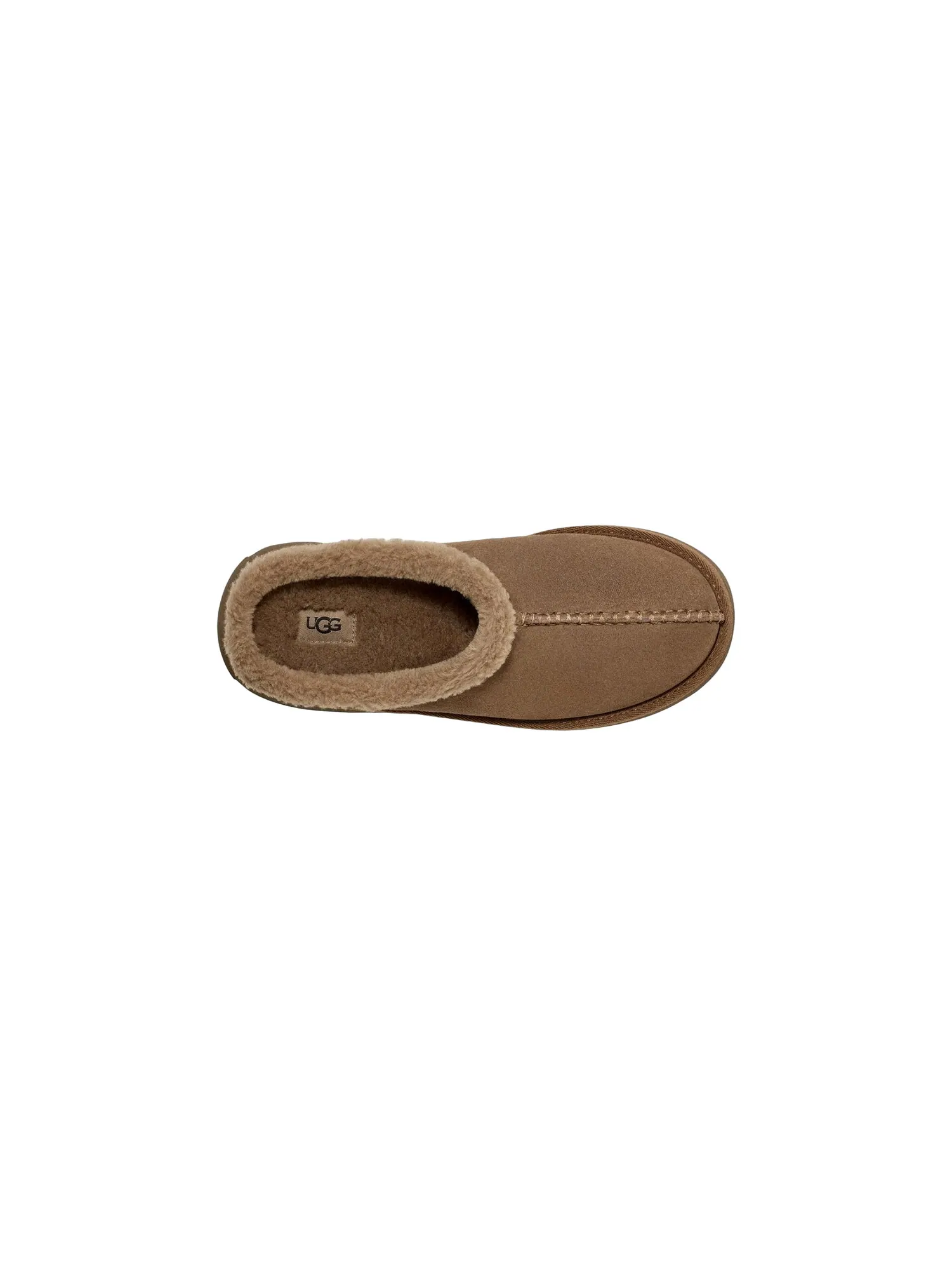 Угги (WMNS) UGG New Heights Cozy Clog 'Hickory' — изображение 5 из 6, коричневый