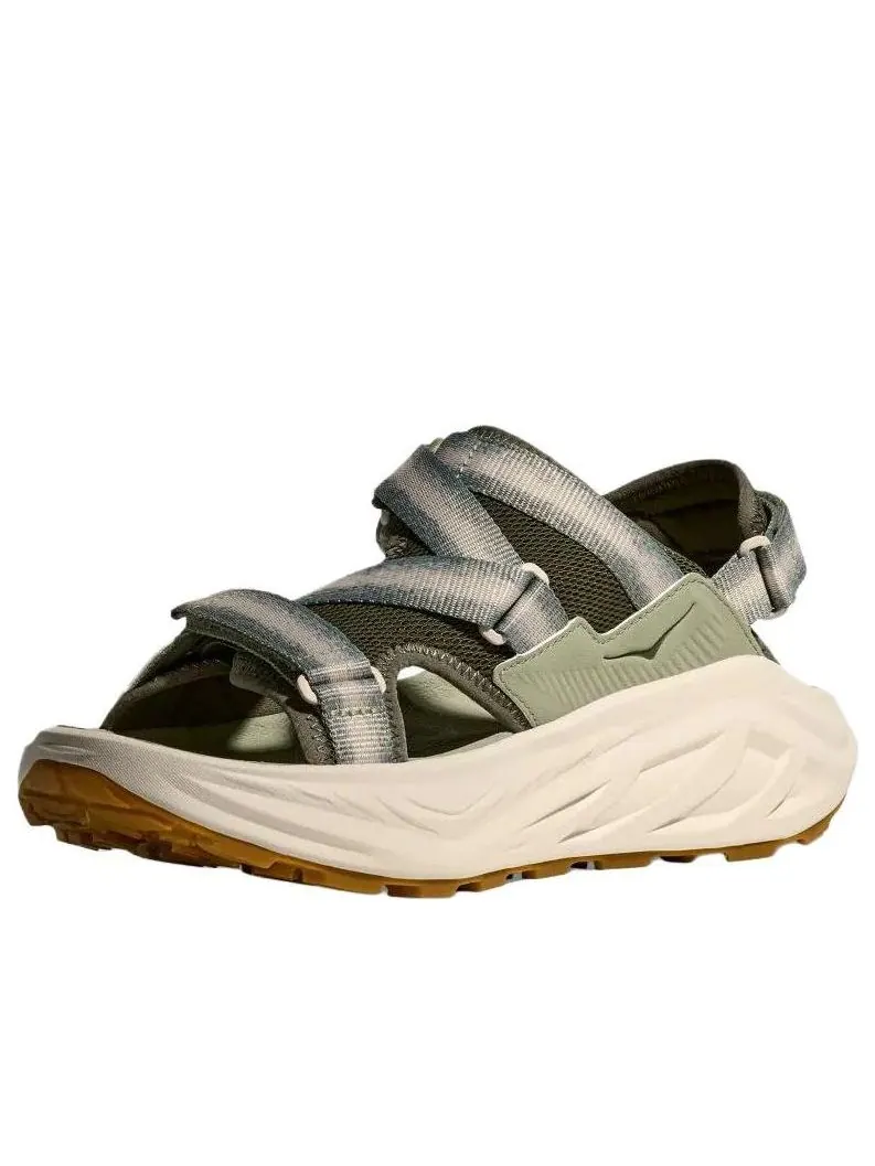 Сандалии HOKA ONE ONE Infini Hike TC 'Sea Moss Oat Milk' — изображение 4 из 8, оливковый зеленый