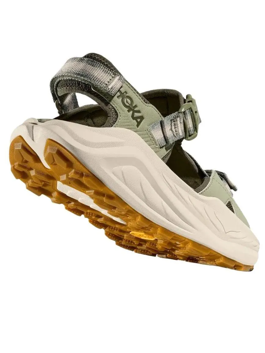 Сандалии HOKA ONE ONE Infini Hike TC 'Sea Moss Oat Milk' — изображение 7 из 8, оливковый зеленый