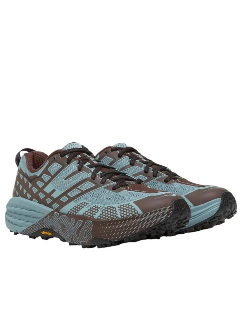 Кроссовки HOKA ONE ONE Speedgoat 2 'Druzy Cold Brew' — изображение 4 из 6, синий