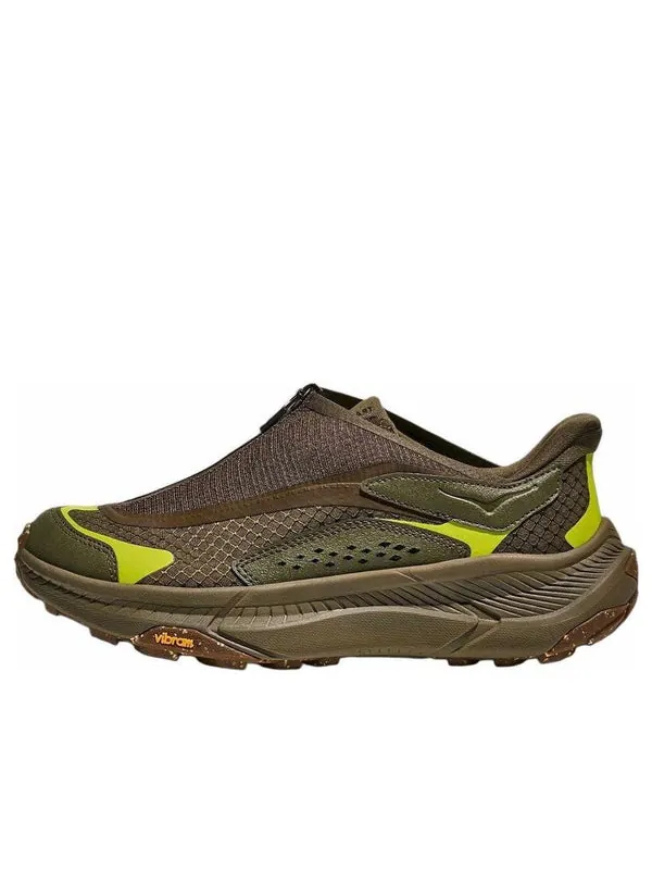 Кроссовки project transport Hoka One One — изображение 1 из 4, оливковый зеленый