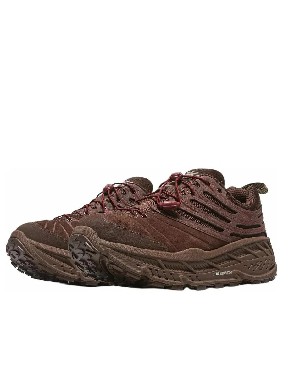 Кроссовки HOKA ONE ONE Stinson EVO OG TP 'Cold Brew Varsity Burgundy' — изображение 2 из 5, бордовый
