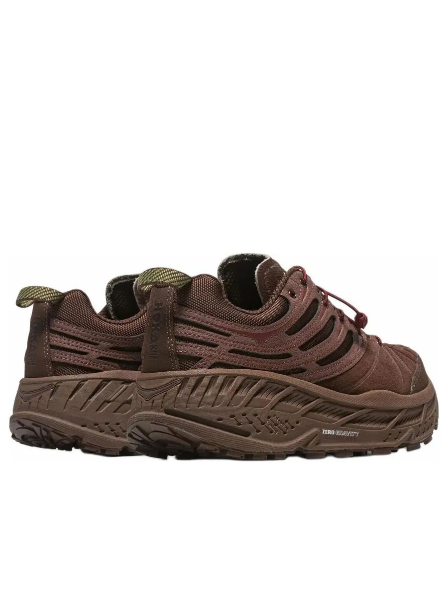 Кроссовки HOKA ONE ONE Stinson EVO OG TP 'Cold Brew Varsity Burgundy' — изображение 3 из 5, бордовый
