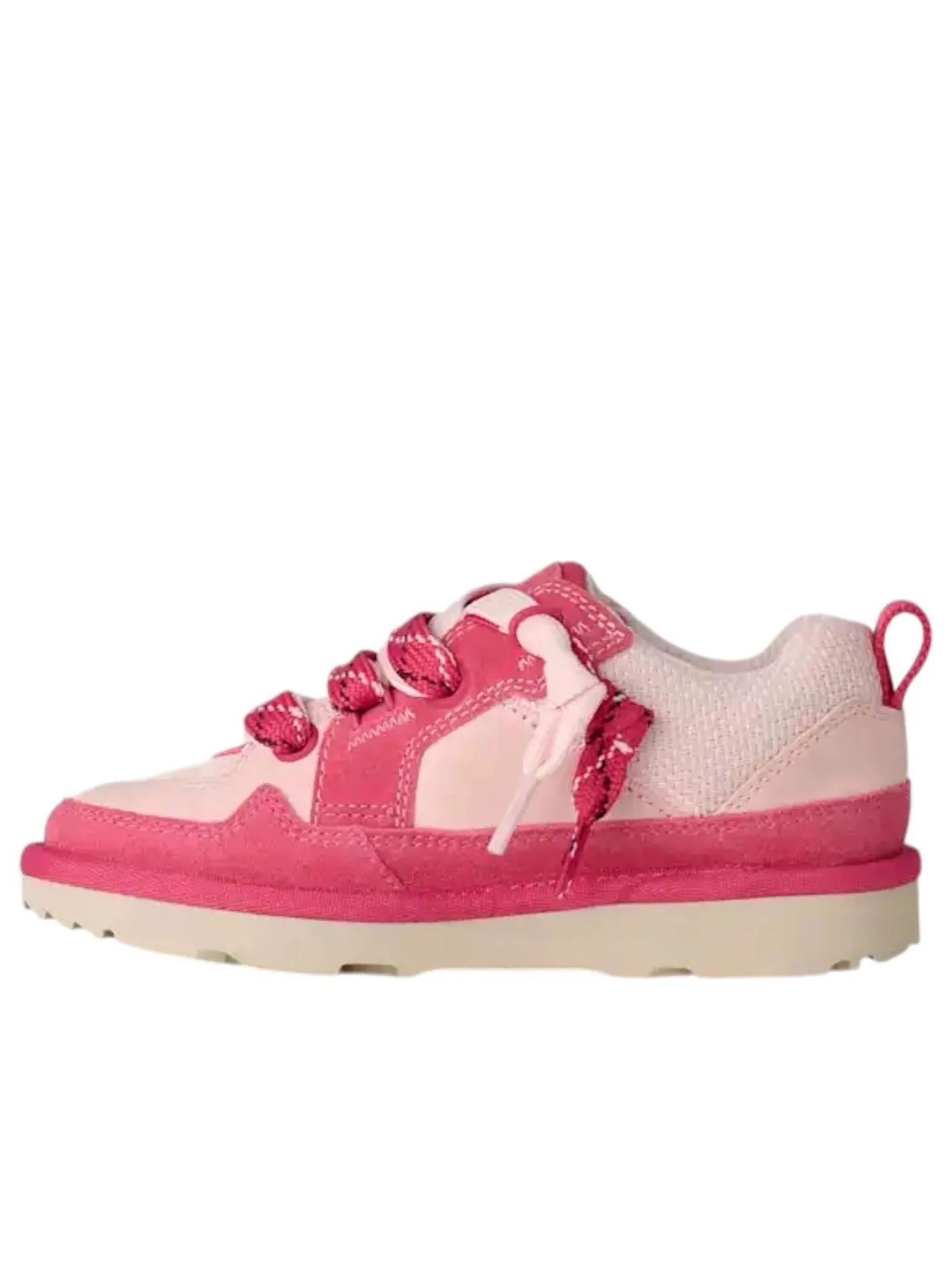 (GS) UGG Lo Lowmel 'Pink Bloom Multi' — изображение 1 из 6, розовый/мульти