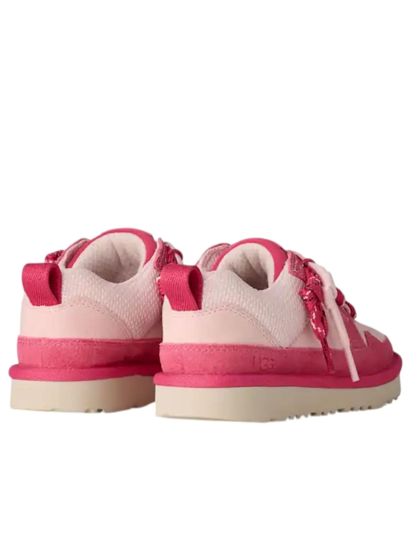 Кроссовки (GS) UGG Lo Lowmel 'Pink Bloom Multi' — изображение 3 из 6, розовый