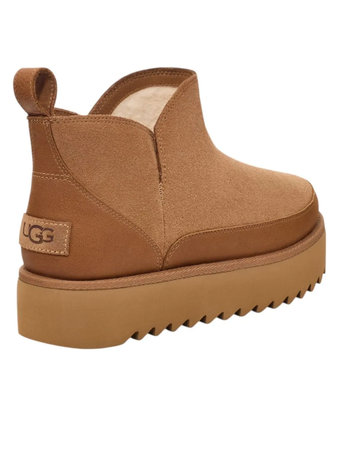 (WMNS) Ботинки UGG Alina Ultra Mini на платформе — изображение 3 из 5, орех