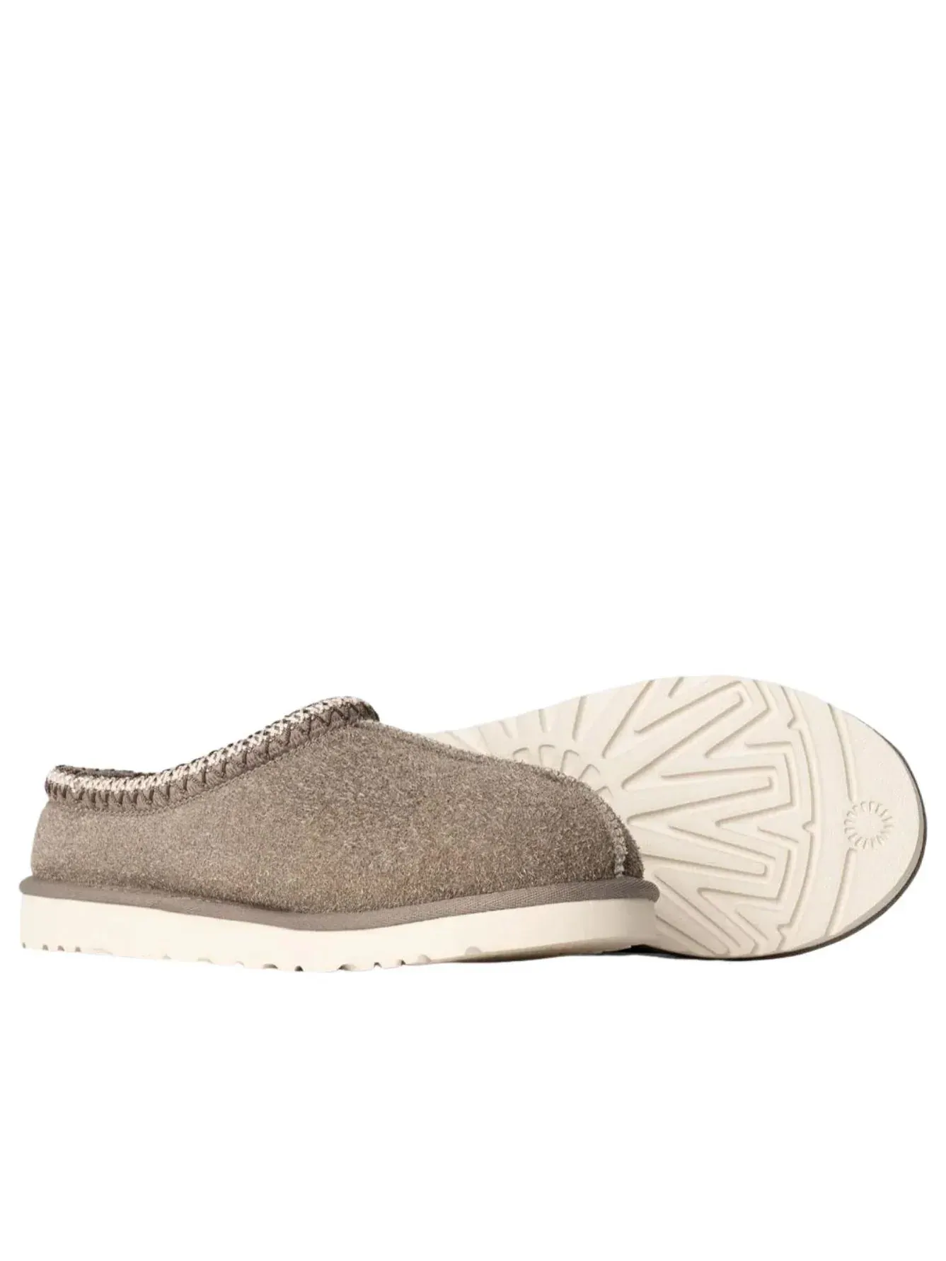 Замшевые тапочки UGG Tasman Shaggy 'Smoke Plume' — изображение 3 из 5, серый
