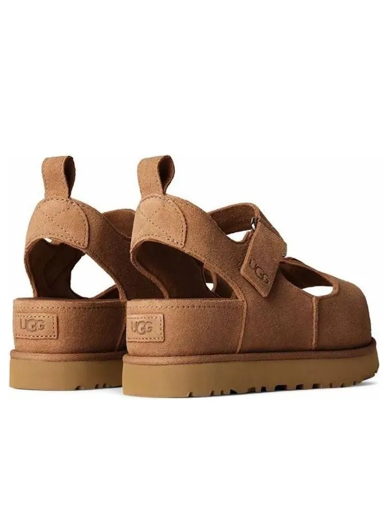 (WMNS) Сандалии UGG Goldenstar Hi «Каштан» — изображение 2 из 4, орех