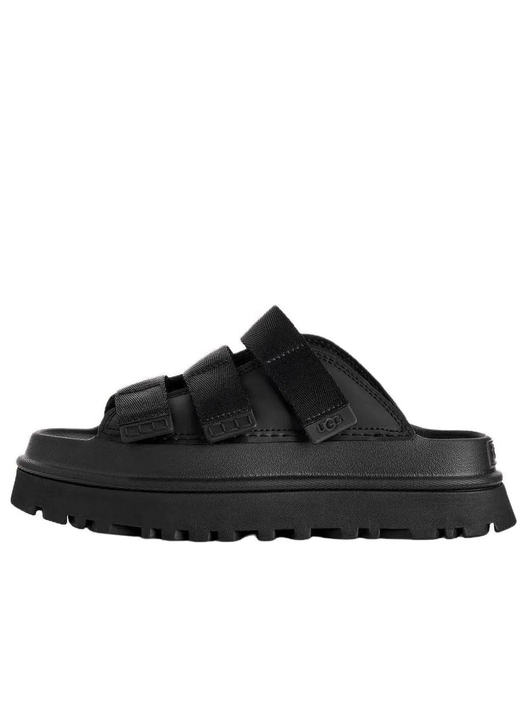 Шлепанцы (WMNS) UGG GoldenGlow Slide 'Black' — изображение 1 из 5, черный