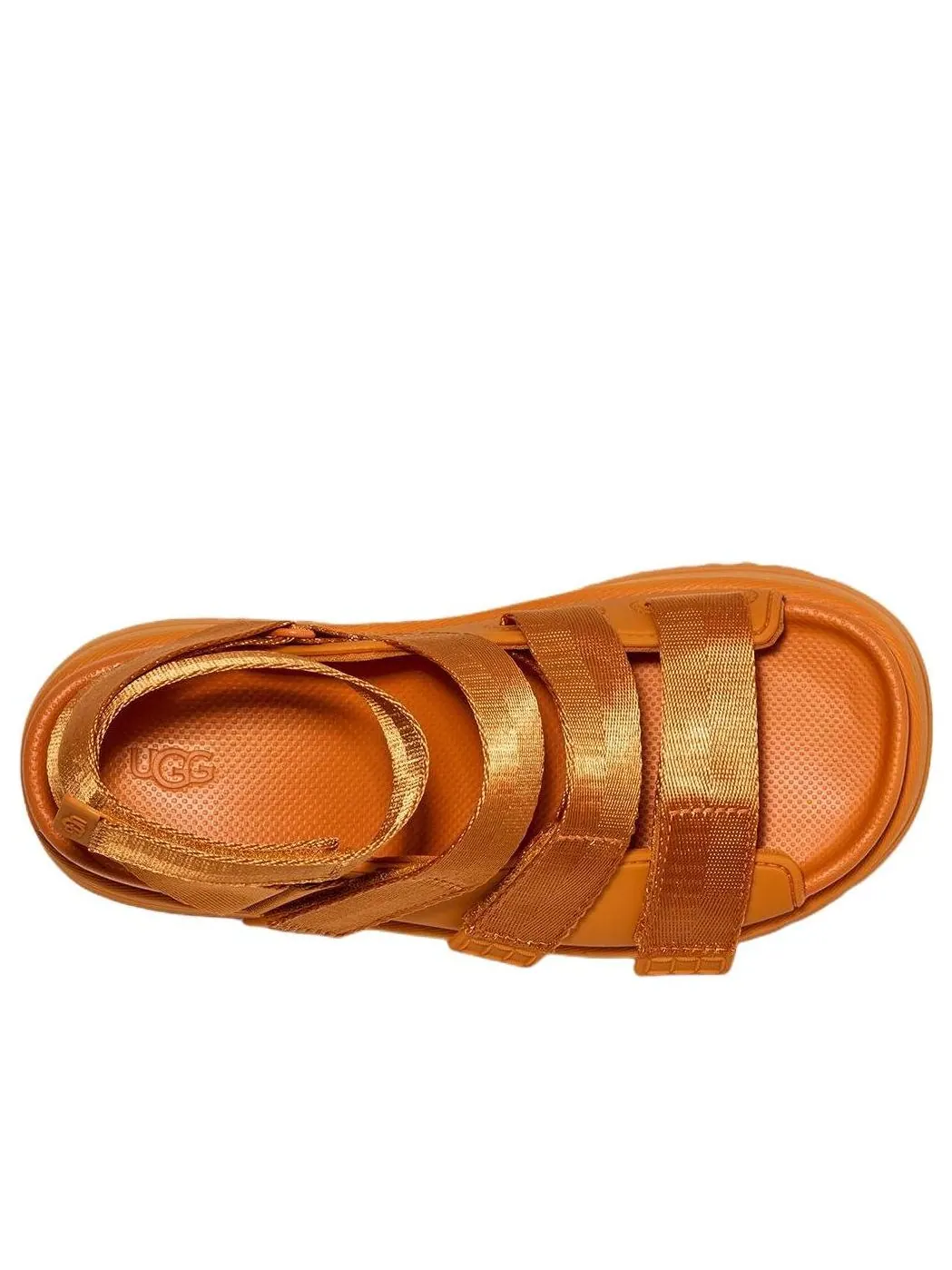 (WMNS) Сандалии на платформе UGG GoldenRise, цвет «Темно-абрикосовый» — изображение 5 из 6
