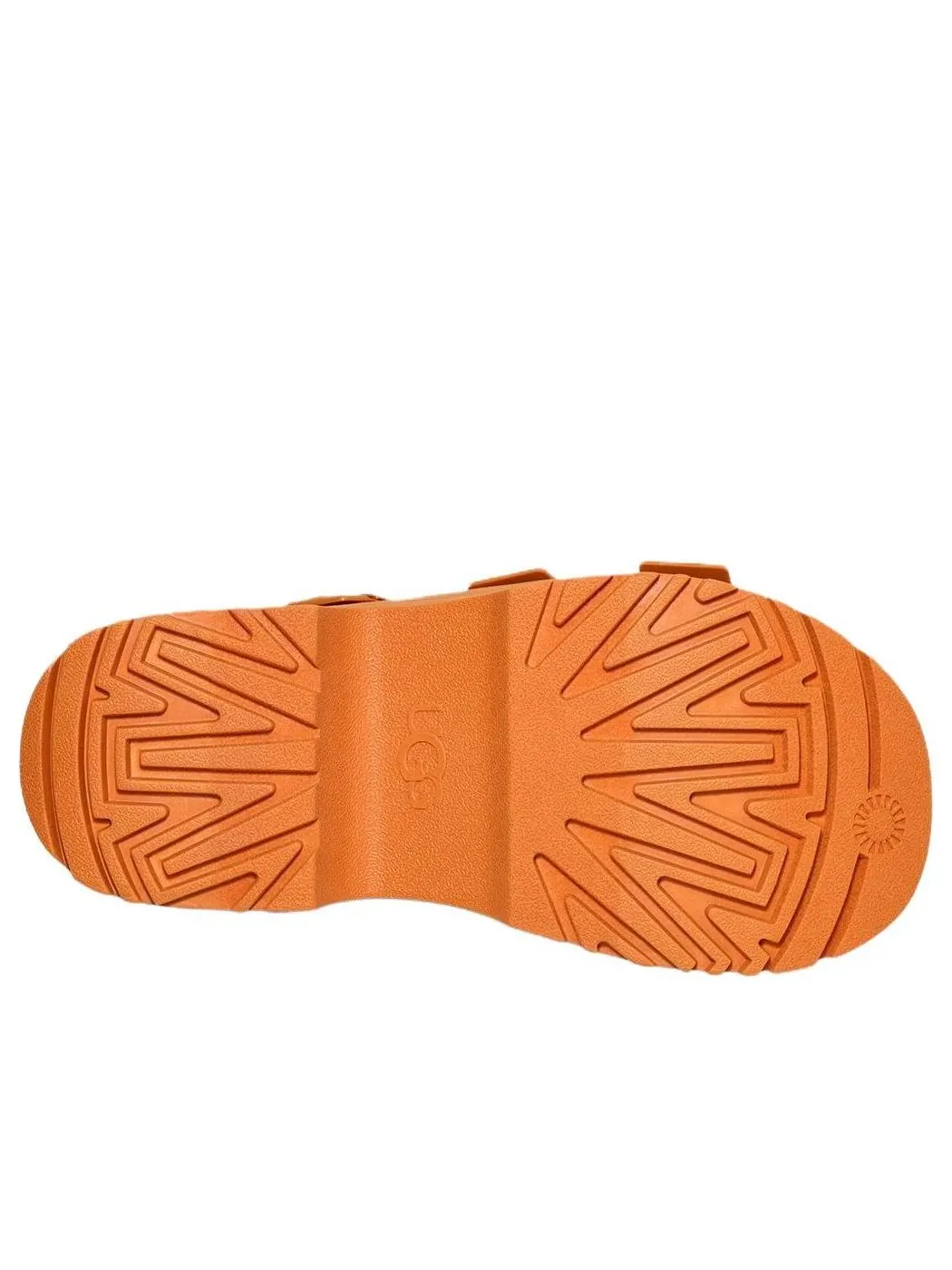 Сандалии (WMNS) UGG GoldenRise Platform Sandals 'Dark Apricot' — изображение 6 из 6, оранжевый