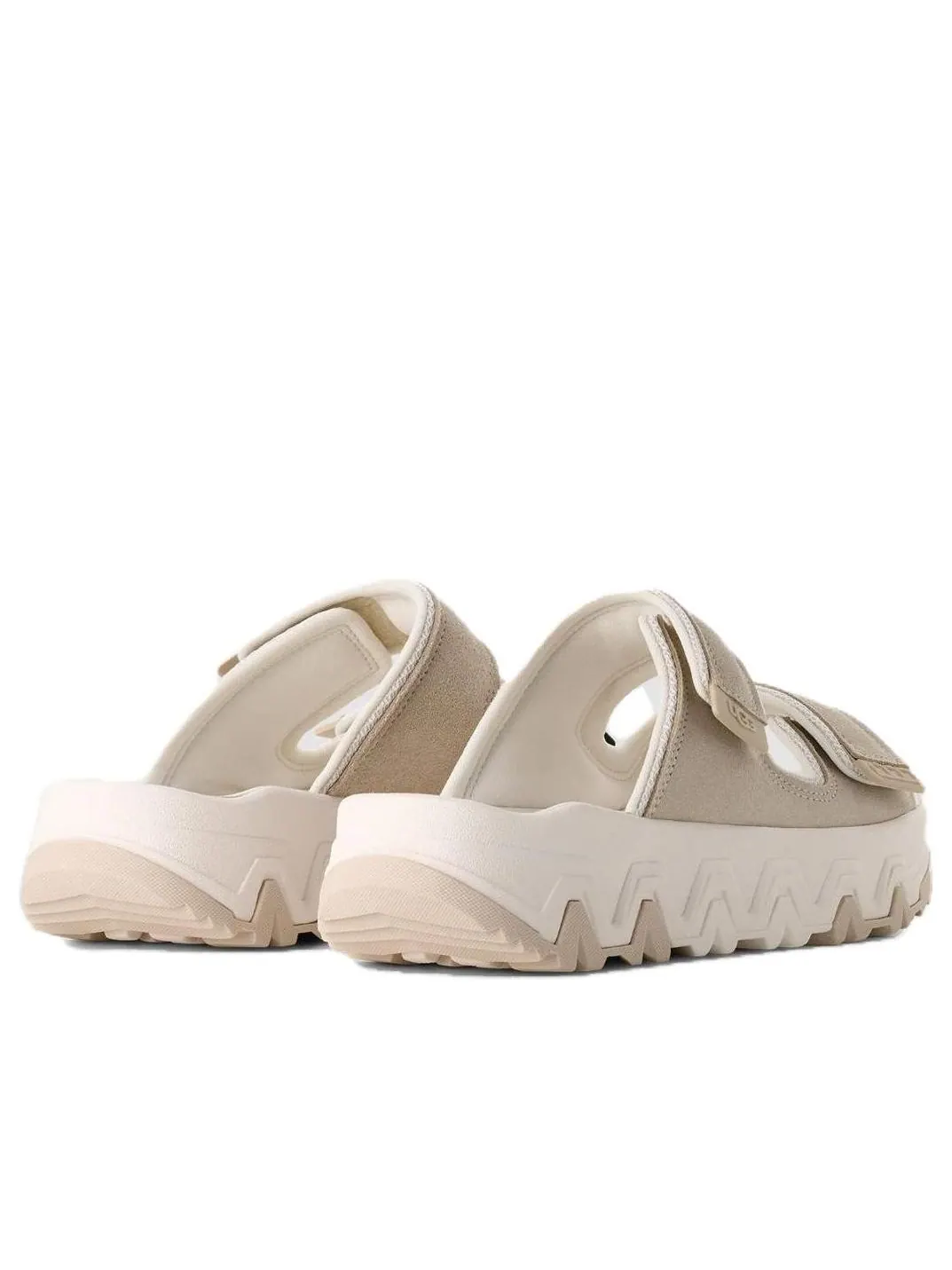 Шлепанцы (WMNS) UGG CapTrail Strap Slide 'Beige' — изображение 4 из 5, бежевый