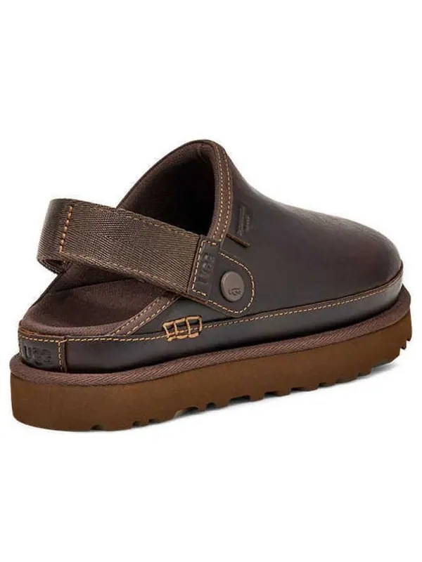 Тапочки goldenstar clog leather regen Ugg — изображение 4 из 4, коричневый