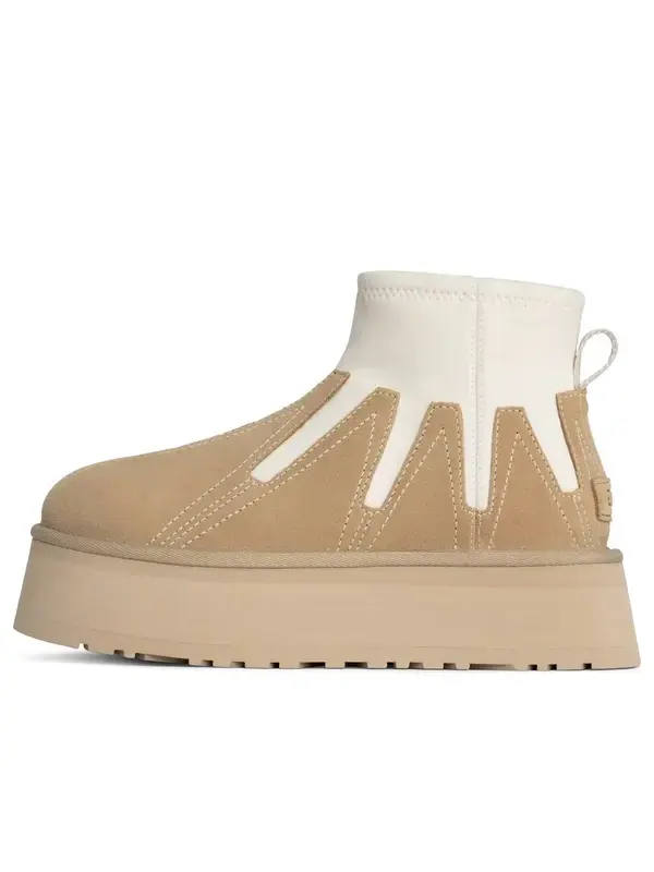 Кроссовки classic mini dipper sunwave boot Ugg — изображение 1 из 4, бежевый
