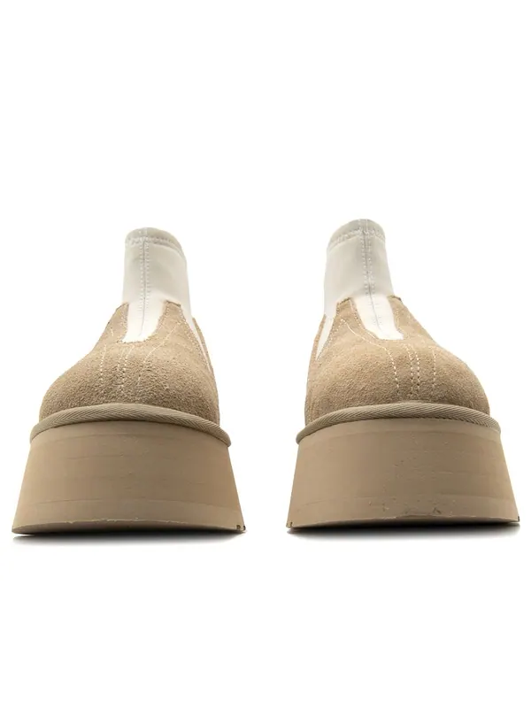 Кроссовки classic mini dipper sunwave boot Ugg — изображение 2 из 4, бежевый