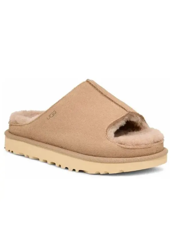 Тапочки greenport slide Ugg — изображение 3 из 4, бежевый