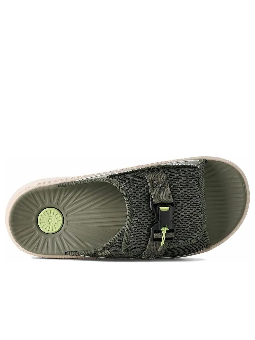 Сандалии UGG Maxxer Slide 2.0 'Woodland Green' — изображение 4 из 5, зеленый