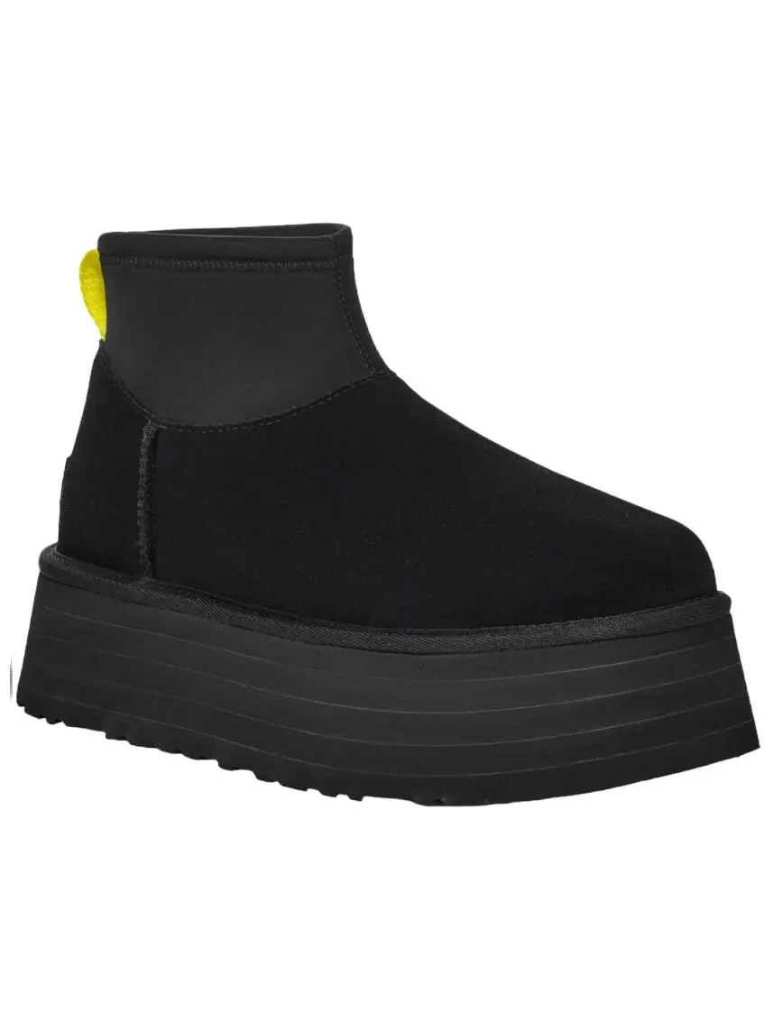 Ботинки UGG Classic Mini Dipper — изображение 3 из 5, черный