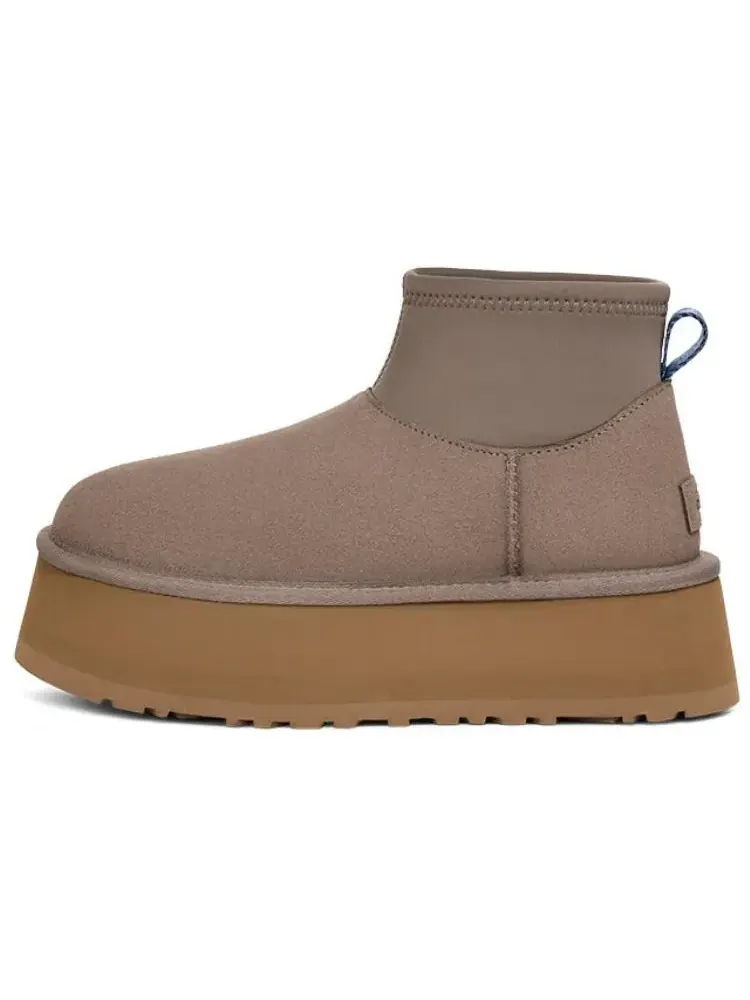Ботинки UGG Classic Mini Dipper — изображение 1 из 1, серый коричневый