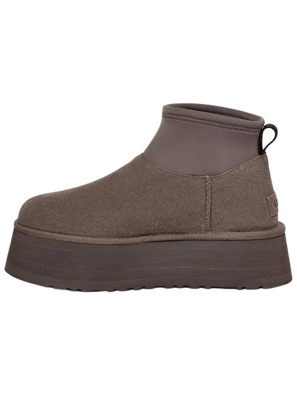 Ботинки UGG Classic Mini Dipper — изображение 1 из 6, серый