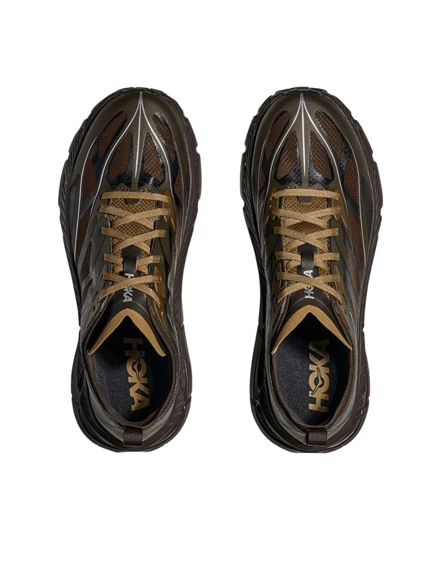 Кроссовки HOKA ONE ONE Mafate Speed 4 Lite 'Tree Bark Cast Iron' — изображение 2 из 6, черный