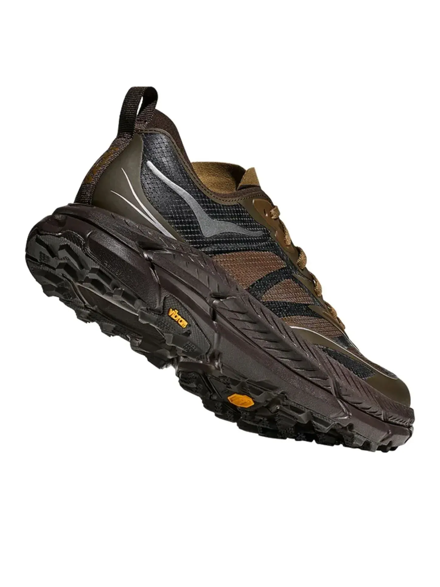 Кроссовки HOKA ONE ONE Mafate Speed 4 Lite 'Tree Bark Cast Iron' — изображение 4 из 6, черный