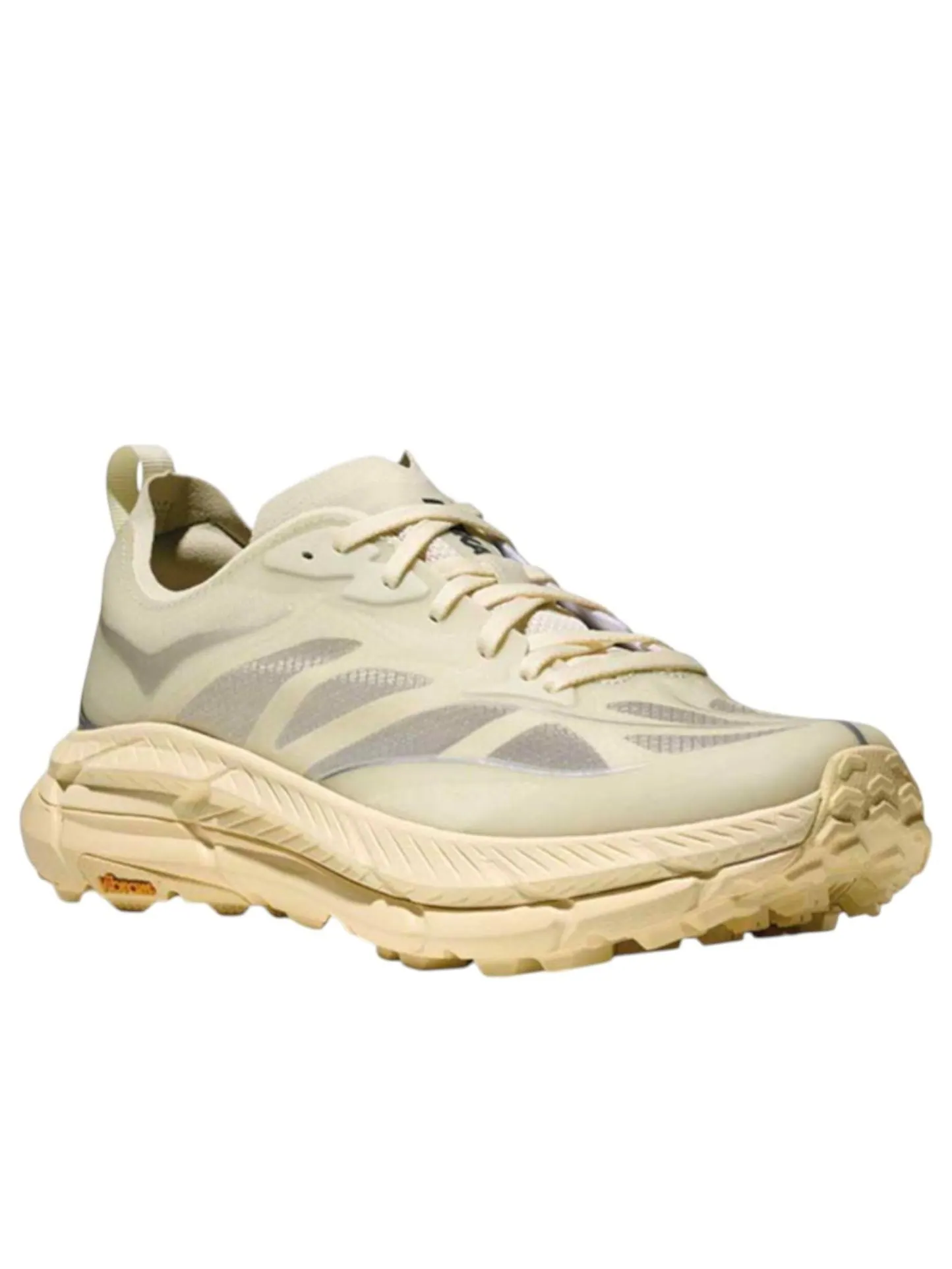 Кроссовки HOKA ONE ONE Mafate Speed 4 Lite 'Truffle Salt Vintage Yellow' — изображение 2 из 6, зеленый
