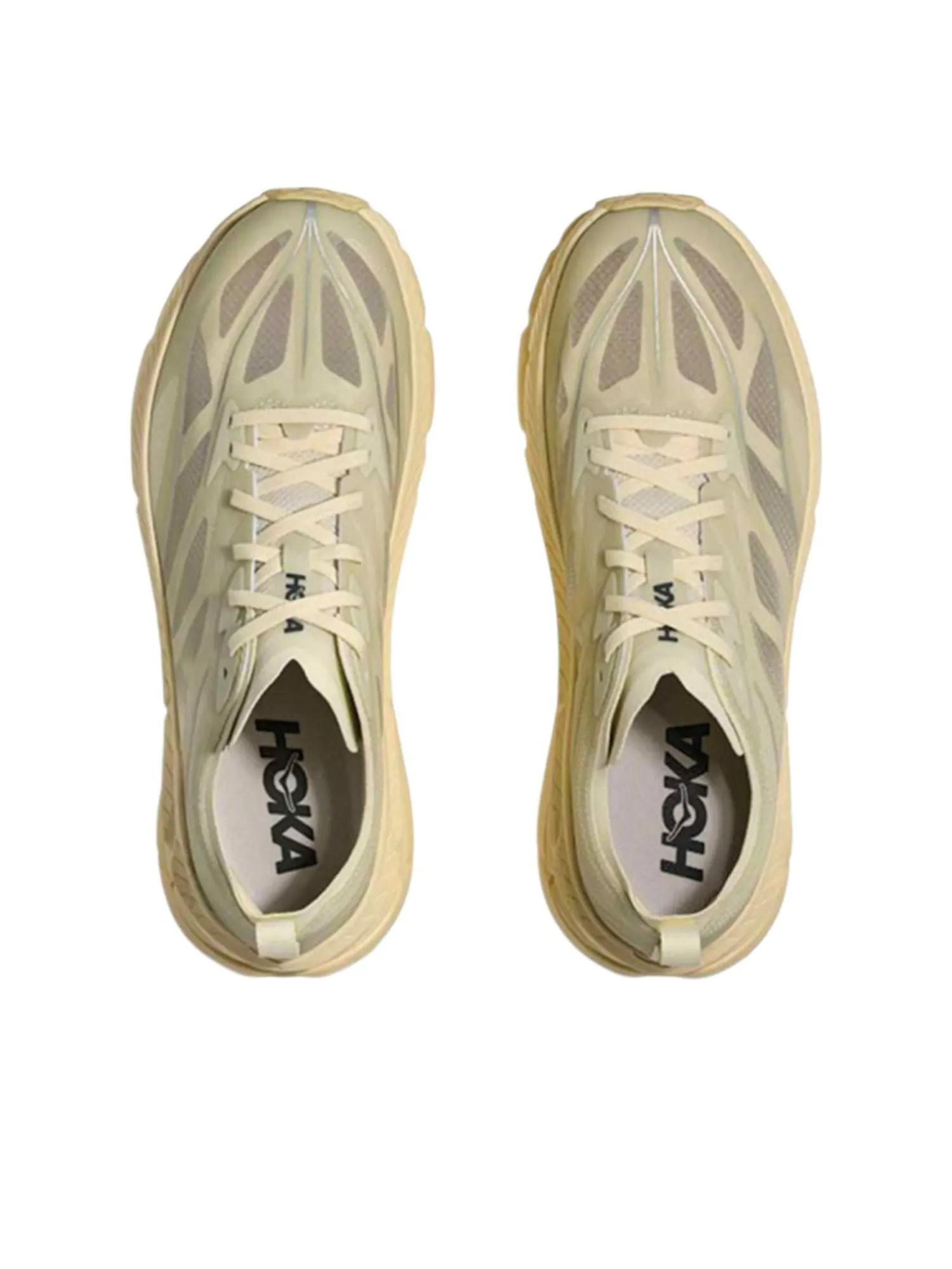 Hoka One One Mafate Speed 4 Lite 'Truffle Salt Vintage Yellow' — изображение 3 из 6, винтажный желтый
