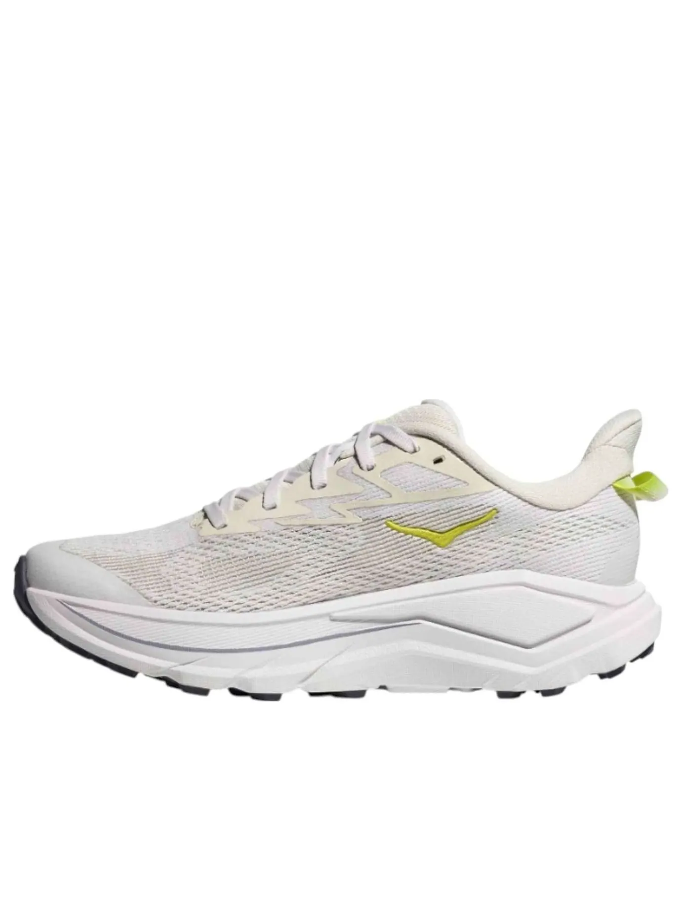 Кроссовки (WMNS) HOKA ONE ONE Challenger 8 'White Neon Citrus' — изображение 1 из 5, белый