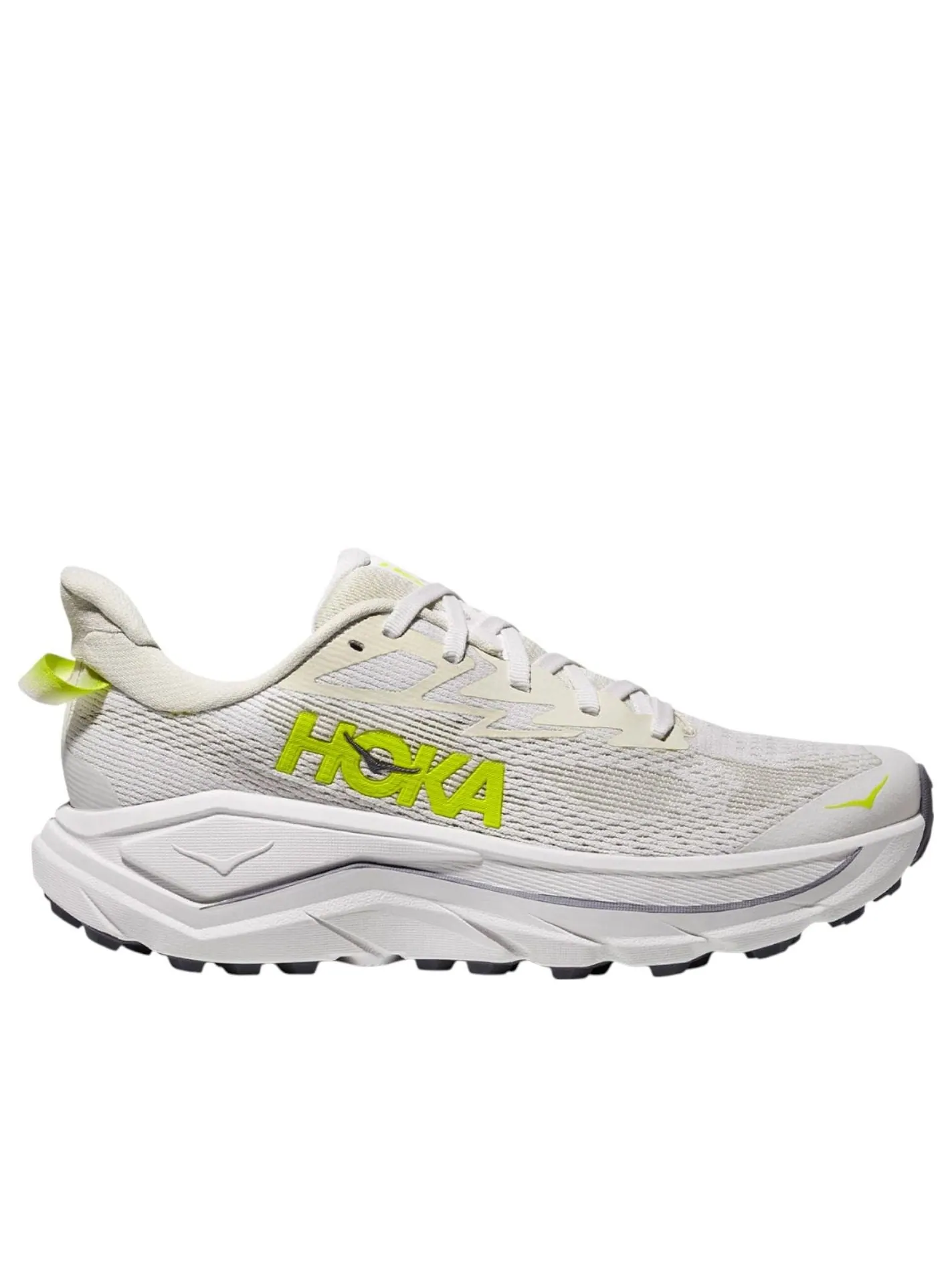 Кроссовки (WMNS) HOKA ONE ONE Challenger 8 'White Neon Citrus' — изображение 5 из 5, белый